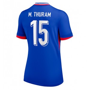 Fotbalové Dres Francie Marcus Thuram #15 Dámské Domácí Oblečení ME 2024 Krátký Rukáv
